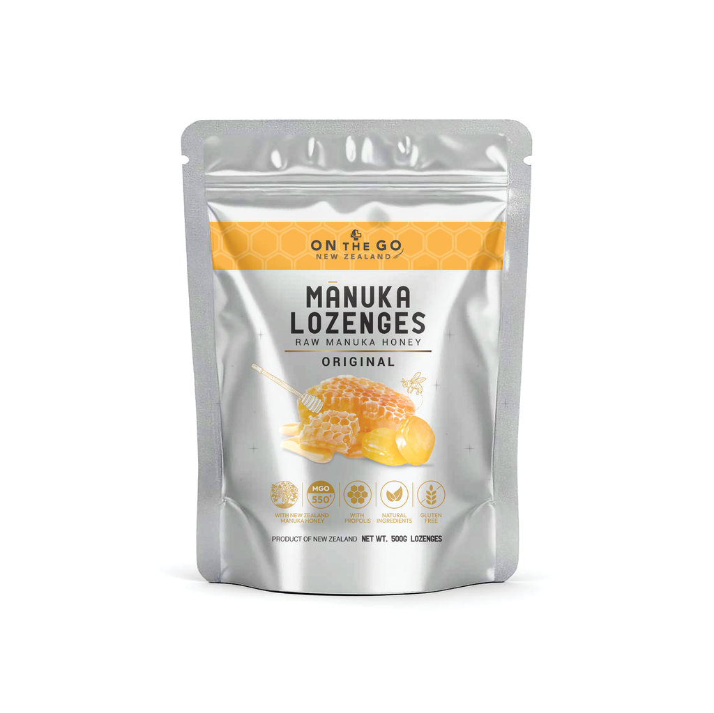 OnTheGo Manuka Lozenges Original Flavour | MGO 550+ | 500g