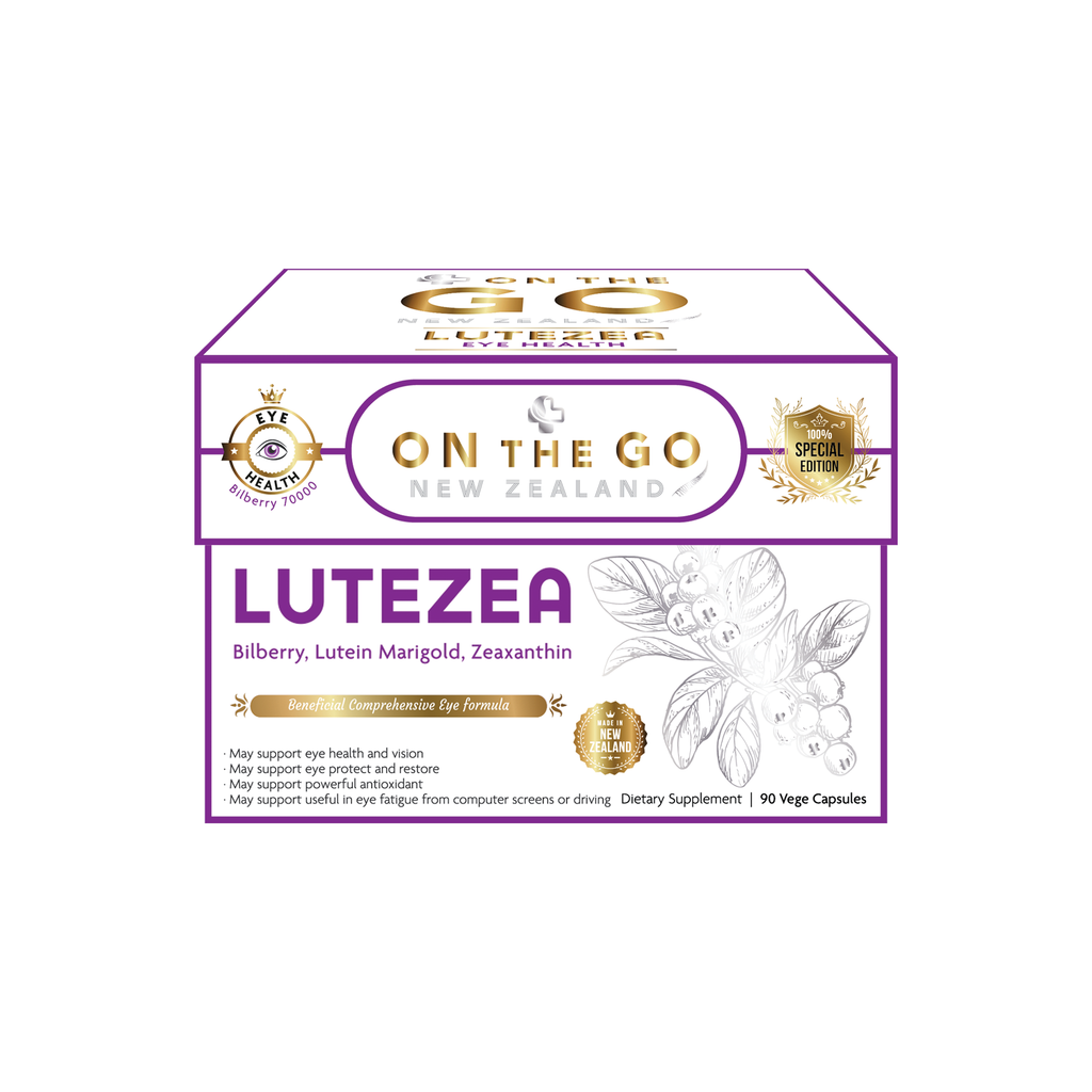 OnTheGo Lutezia | Bilberry, Lutein & Zeaxanthin 90 Capsules